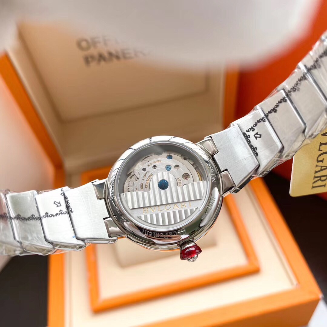 【12-15日にお届け】BVLGARI レディース  腕時計 33MM  2色