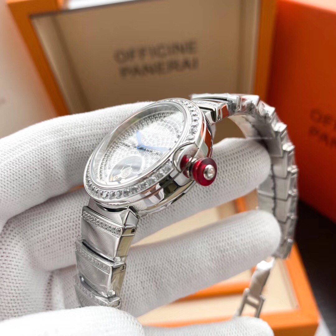 【12-15日にお届け】BVLGARI レディース  腕時計 33MM  2色