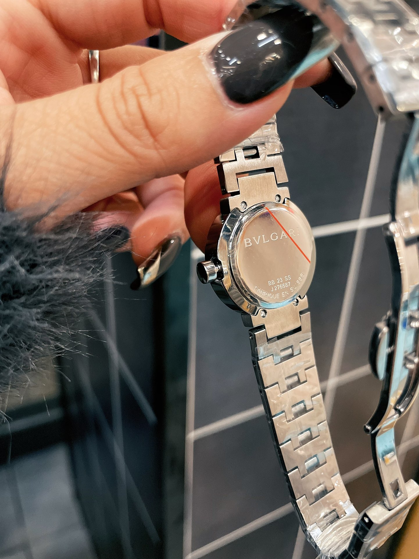 【12-15日にお届け】BVLGARI レディース 腕時計   26MM