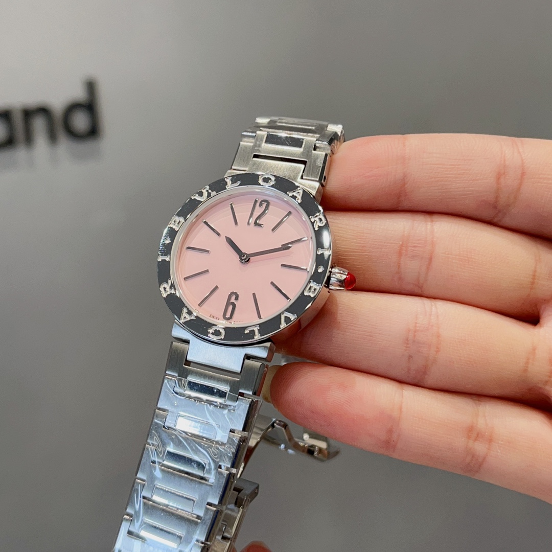 【12-15日にお届け】BVLGARI レディース 腕時計   33MM