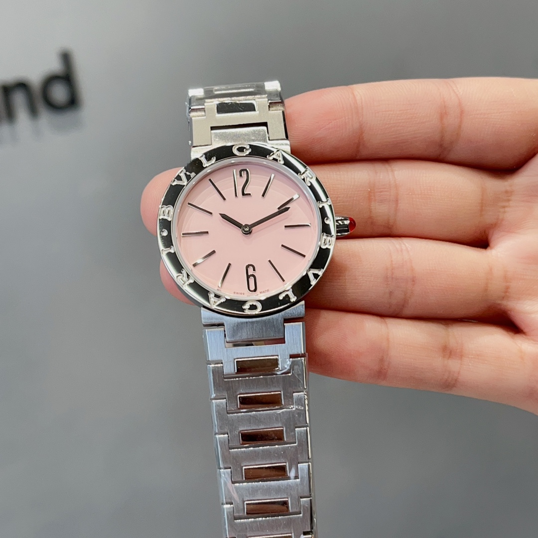 【12-15日にお届け】BVLGARI レディース 腕時計   33MM