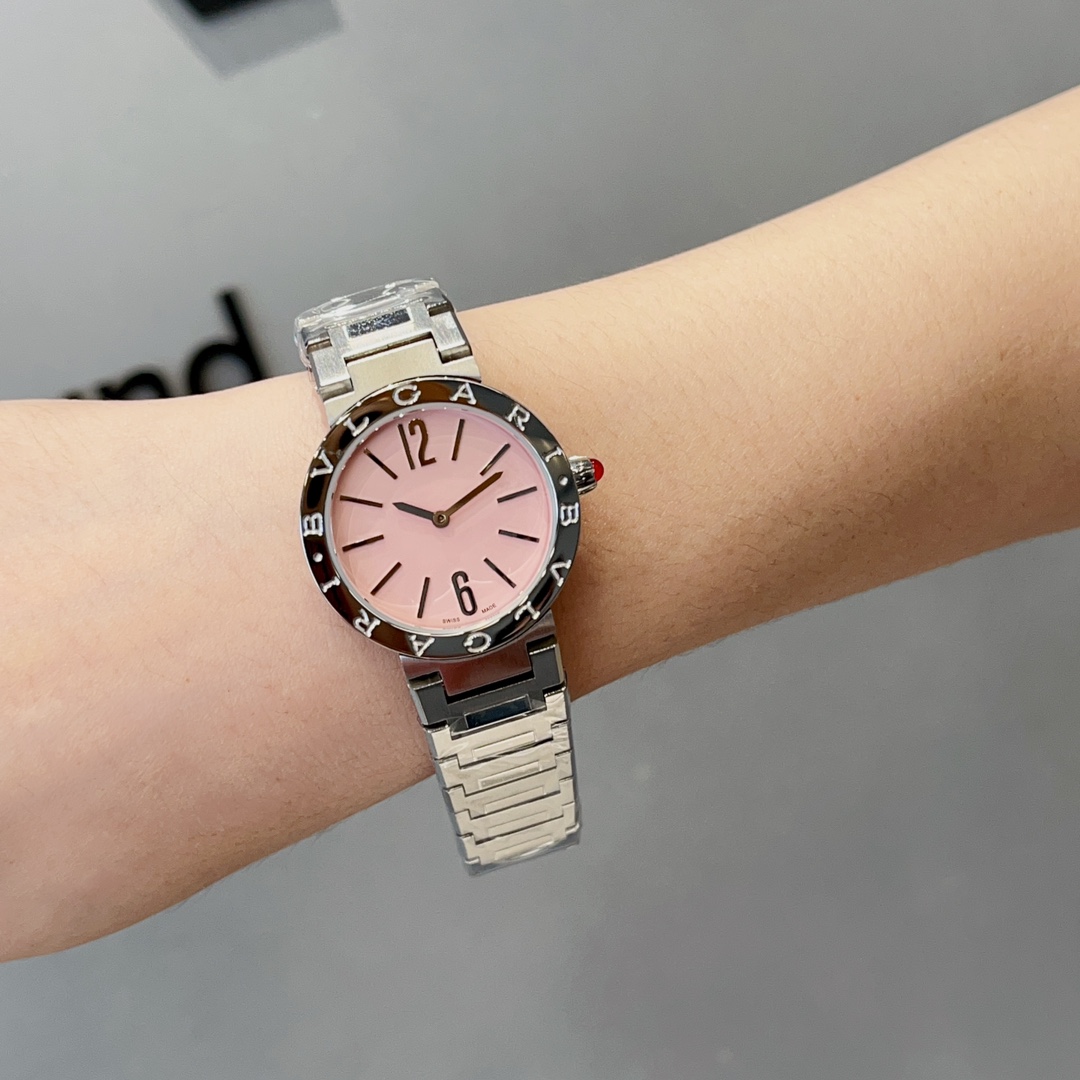 【12-15日にお届け】BVLGARI レディース 腕時計   33MM