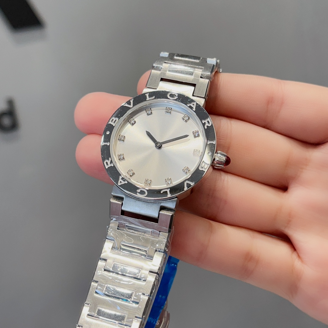 【12-15日にお届け】BVLGARI レディース 腕時計   33MM 4色