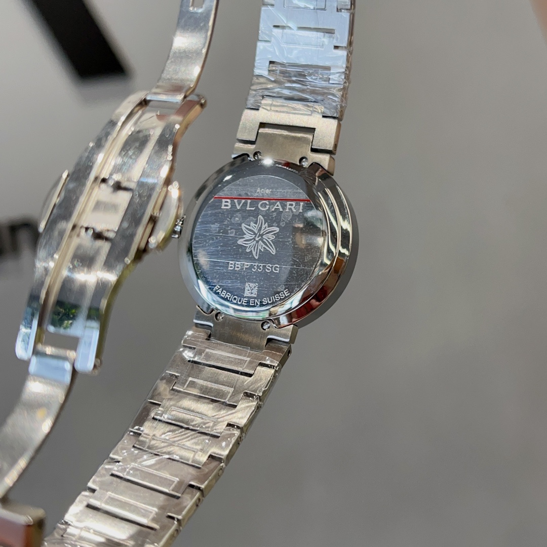 【12-15日にお届け】BVLGARI レディース 腕時計   33MM 4色