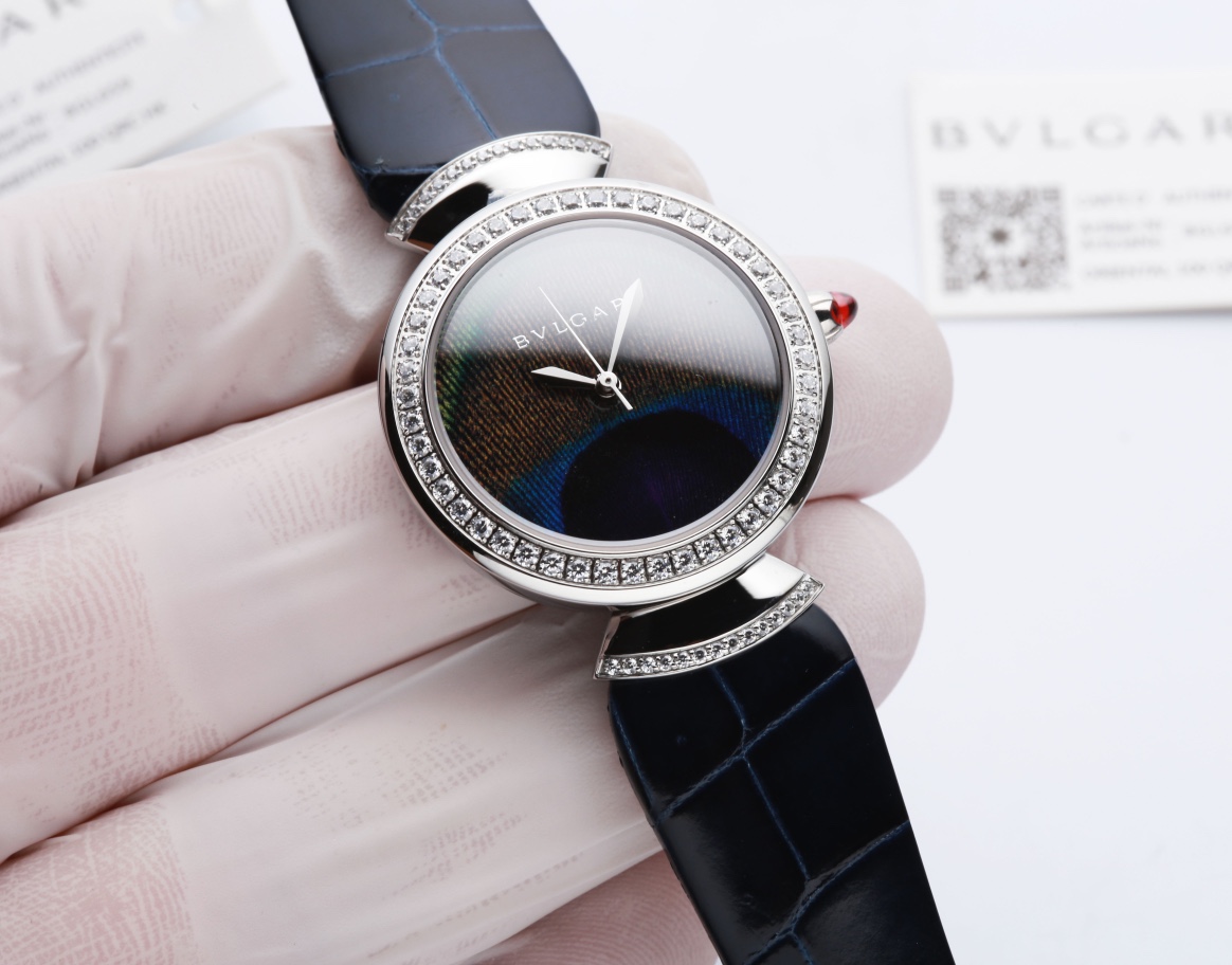 【12-15日にお届け】BVLGARI レディース 腕時計   30MM 2色