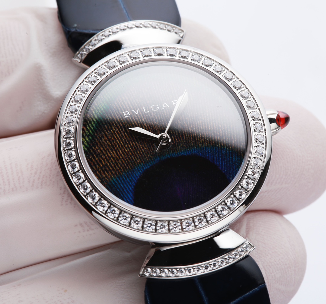 【12-15日にお届け】BVLGARI レディース 腕時計   30MM 2色