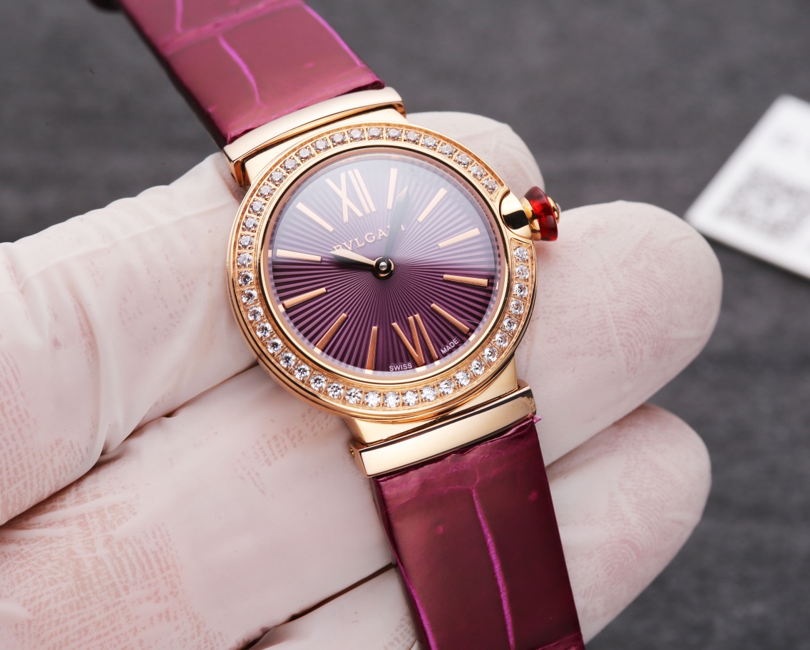 【12-15日にお届け】BVLGARI レディース 腕時計   28MM 3色