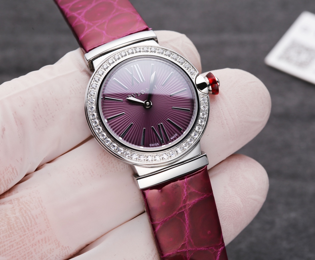 【12-15日にお届け】BVLGARI レディース 腕時計   28MM 3色