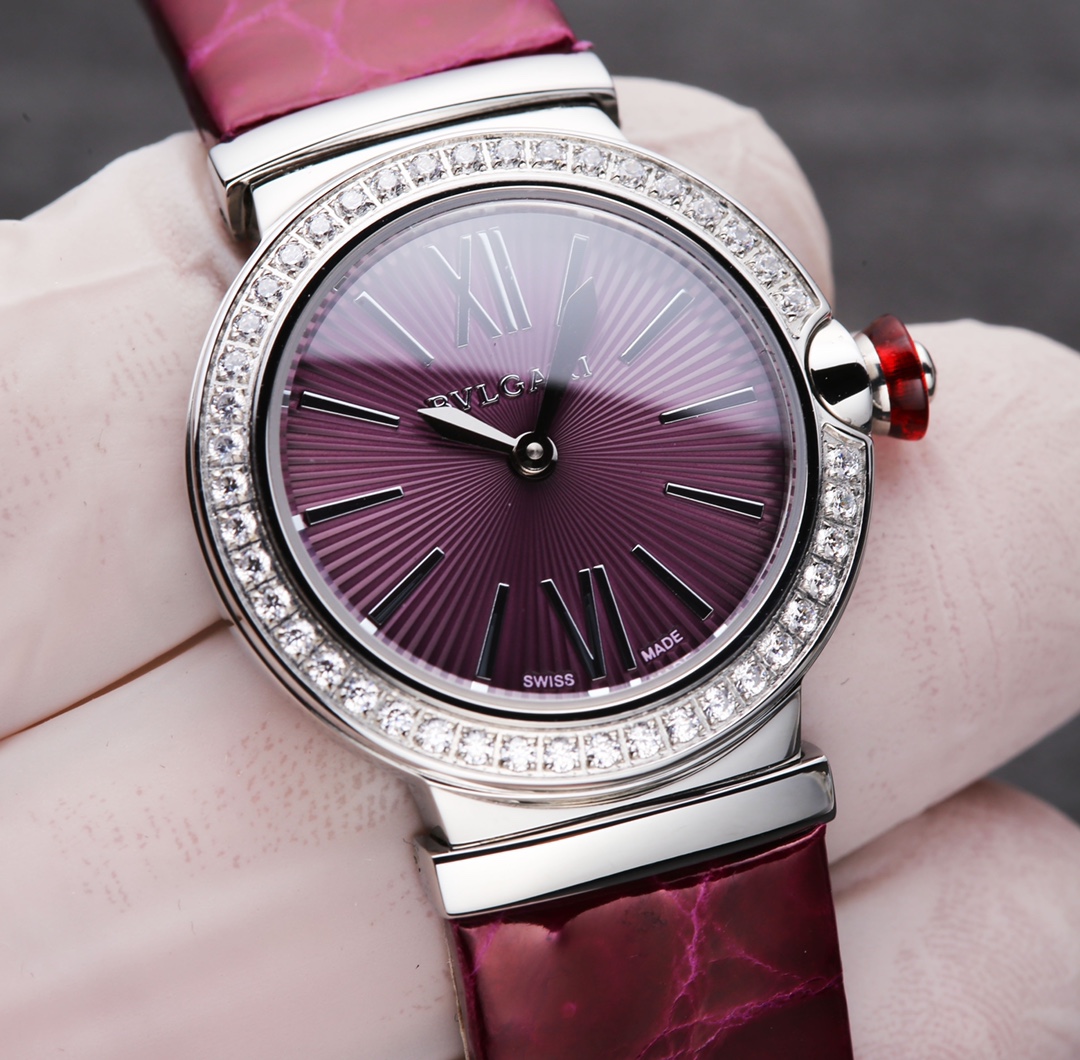 【12-15日にお届け】BVLGARI レディース 腕時計   28MM 3色