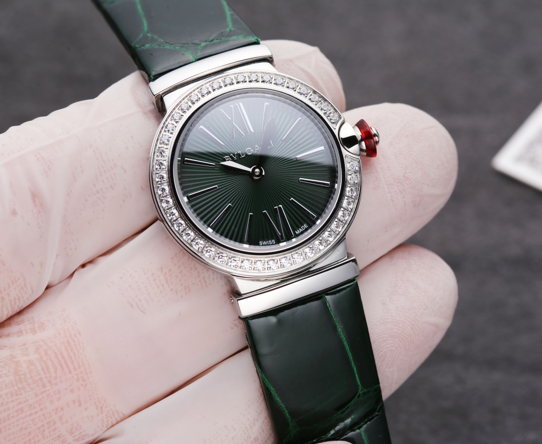 【12-15日にお届け】BVLGARI レディース 腕時計   28MM 3色
