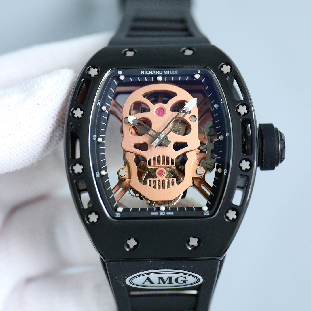【12-15日にお届け】RICHARD MILLE  メンズ  腕時計  高品質！！！2色
