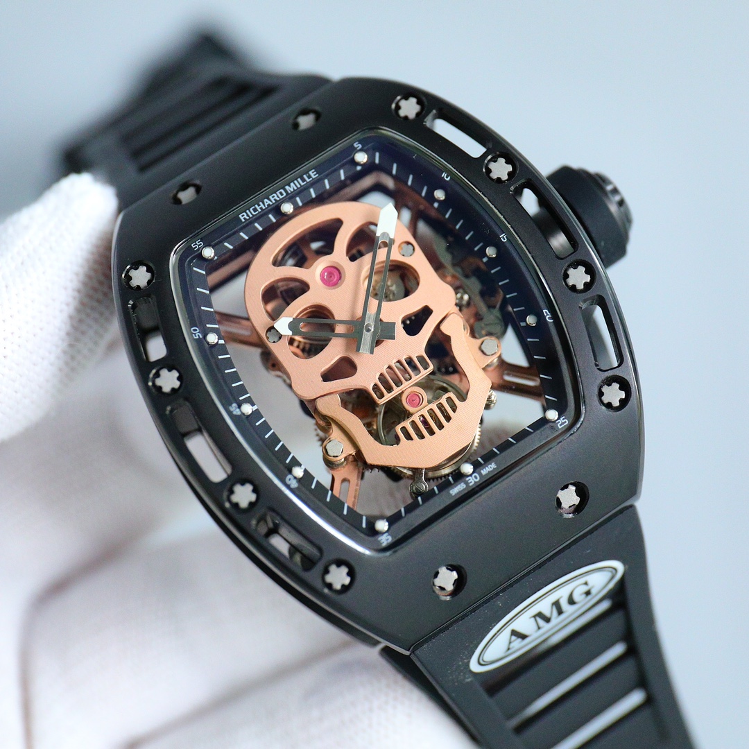 【12-15日にお届け】RICHARD MILLE  メンズ  腕時計  高品質！！！2色