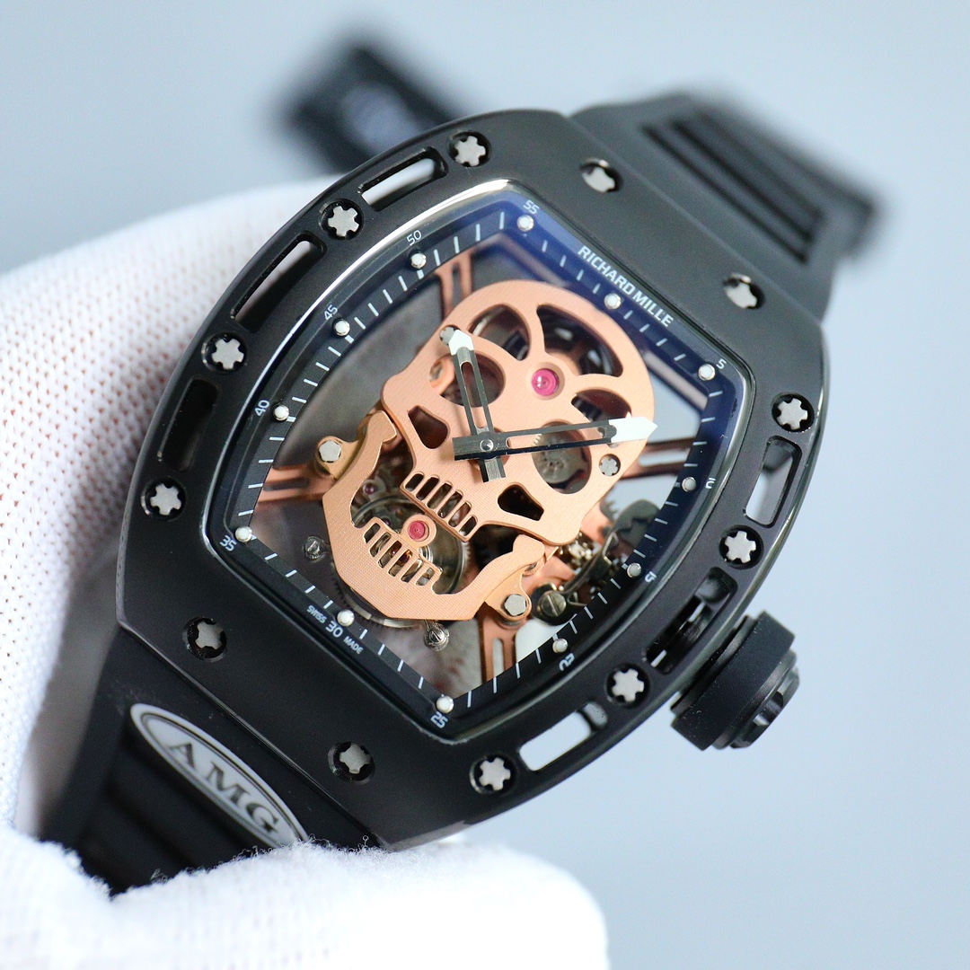 【12-15日にお届け】RICHARD MILLE  メンズ  腕時計  高品質！！！2色