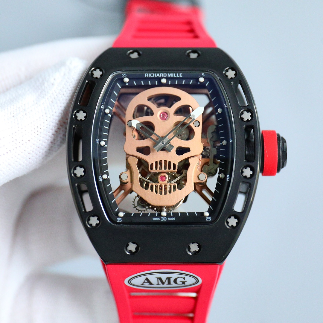 【12-15日にお届け】RICHARD MILLE  メンズ  腕時計  高品質！！！2色