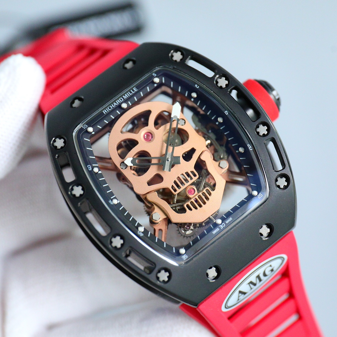 【12-15日にお届け】RICHARD MILLE  メンズ  腕時計  高品質！！！2色