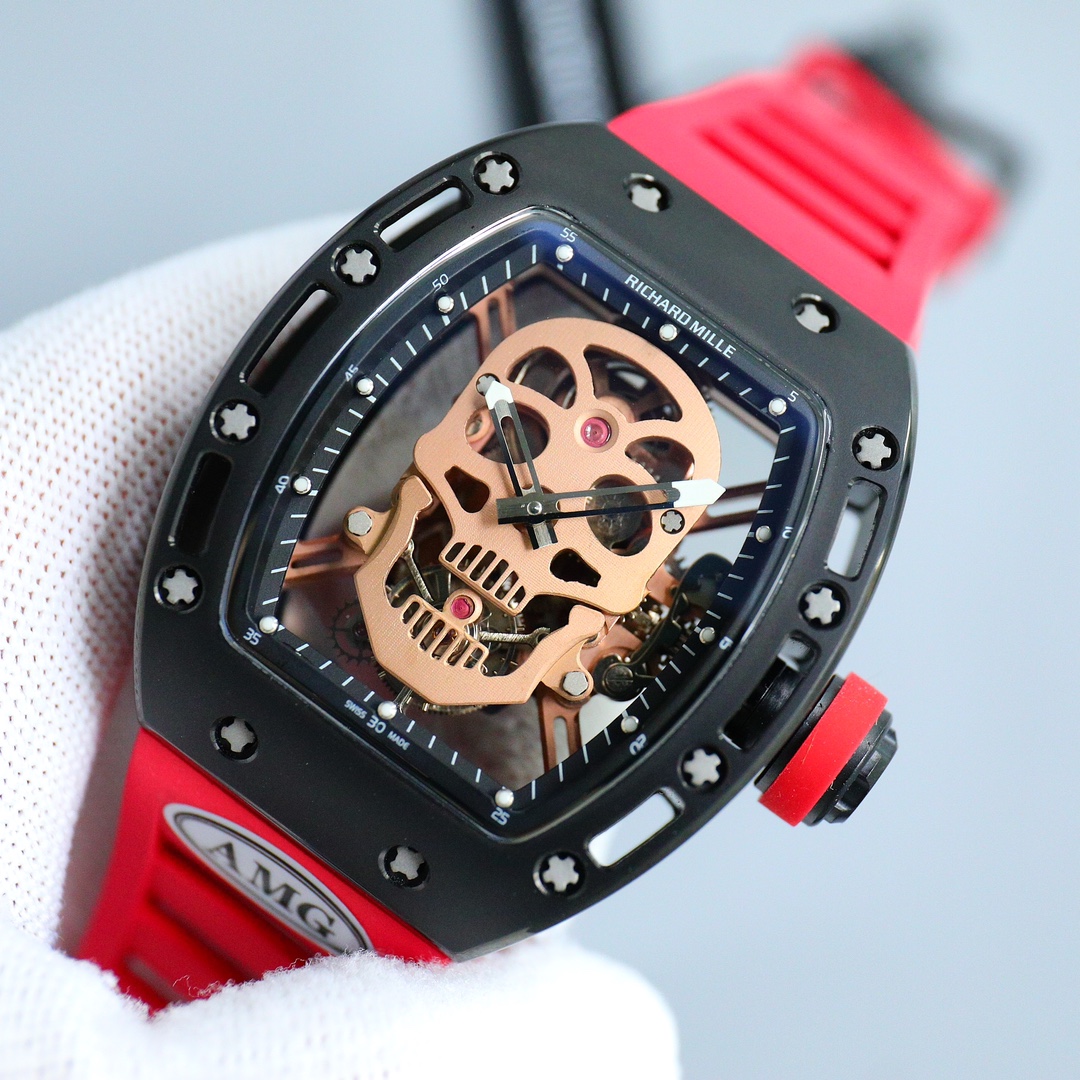 【12-15日にお届け】RICHARD MILLE  メンズ  腕時計  高品質！！！2色