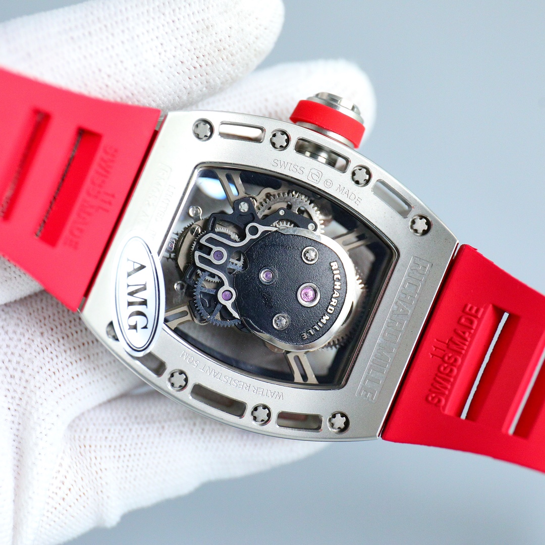 【12-15日にお届け】RICHARD MILLE  メンズ  腕時計  高品質！！！2色