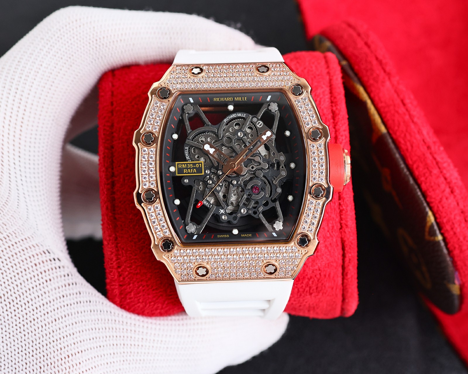 【12-15日にお届け】RICHARD MILLE  メンズ  腕時計  高品質！！！3色