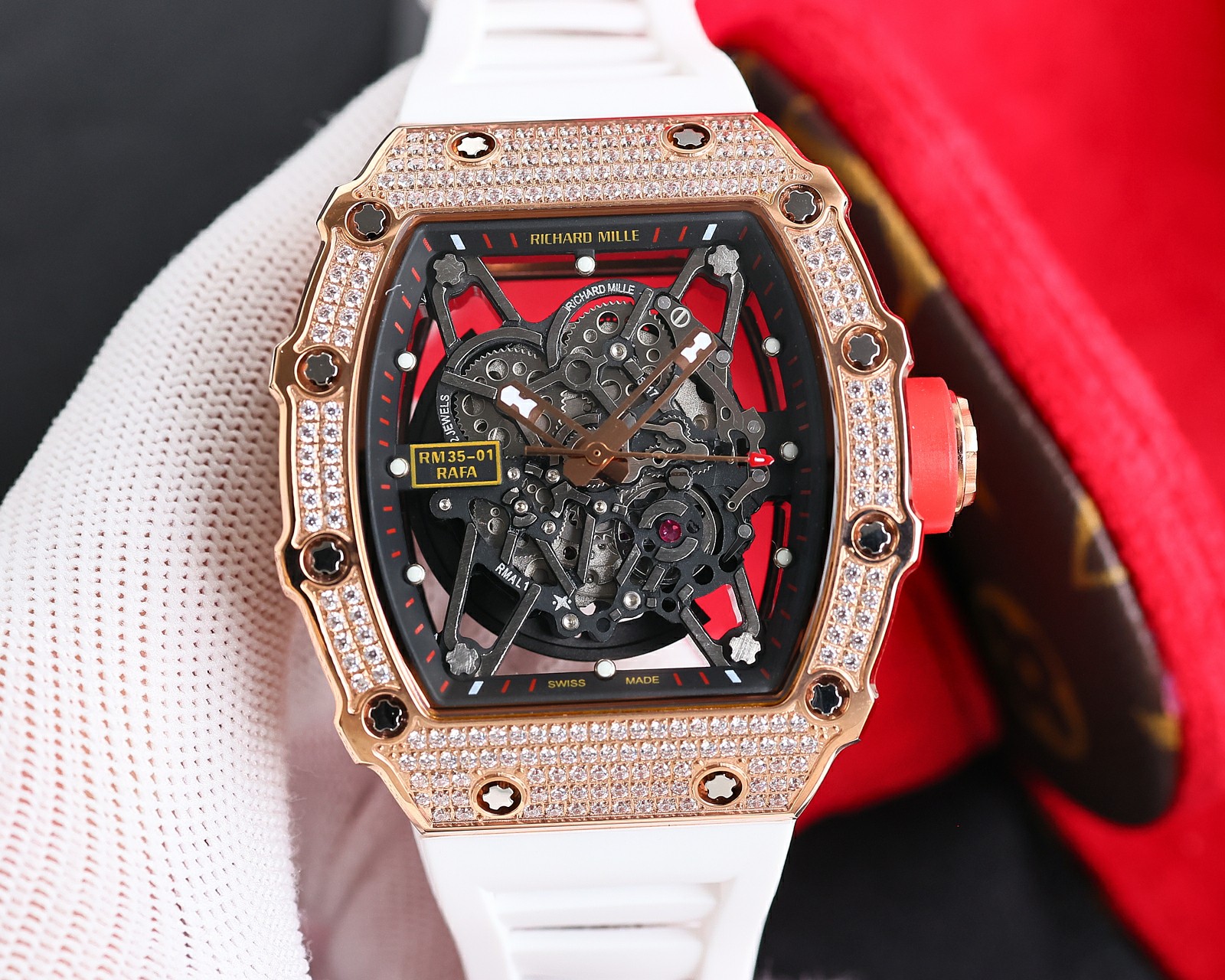 【12-15日にお届け】RICHARD MILLE  メンズ  腕時計  高品質！！！3色