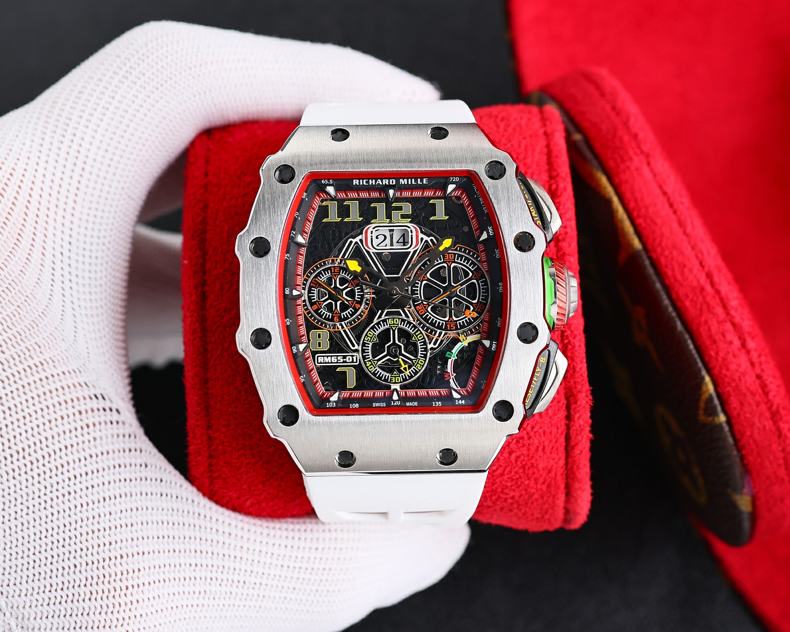 【12-15日にお届け】RICHARD MILLE  メンズ  腕時計  高品質！！！4色