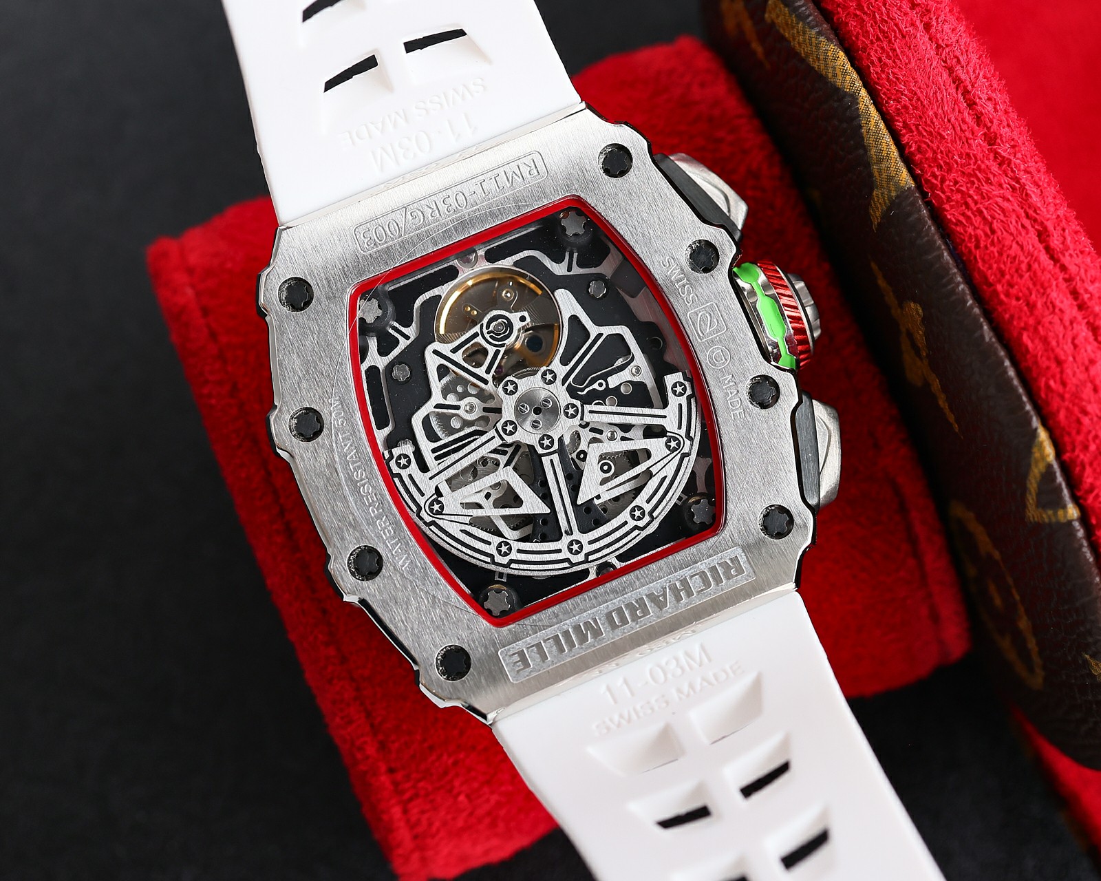 【12-15日にお届け】RICHARD MILLE  メンズ  腕時計  高品質！！！4色