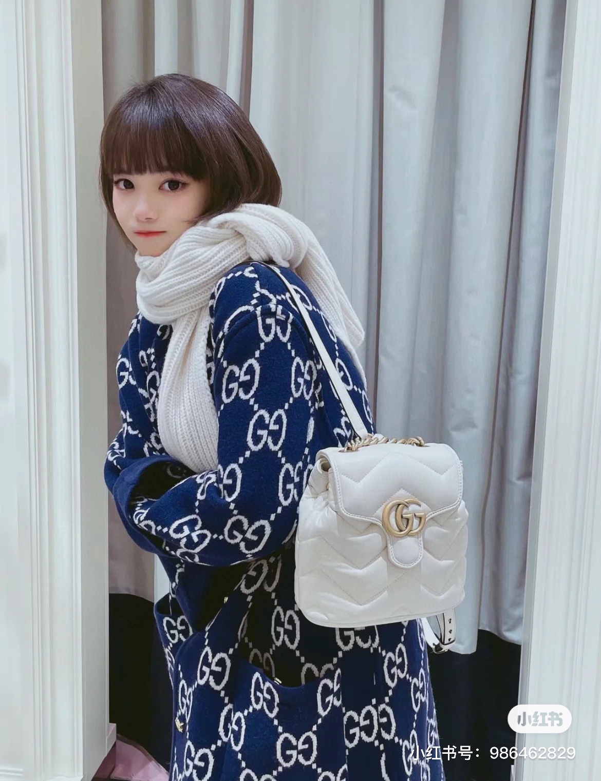 【GUCCI】GG Marmont 20*19*11CM
