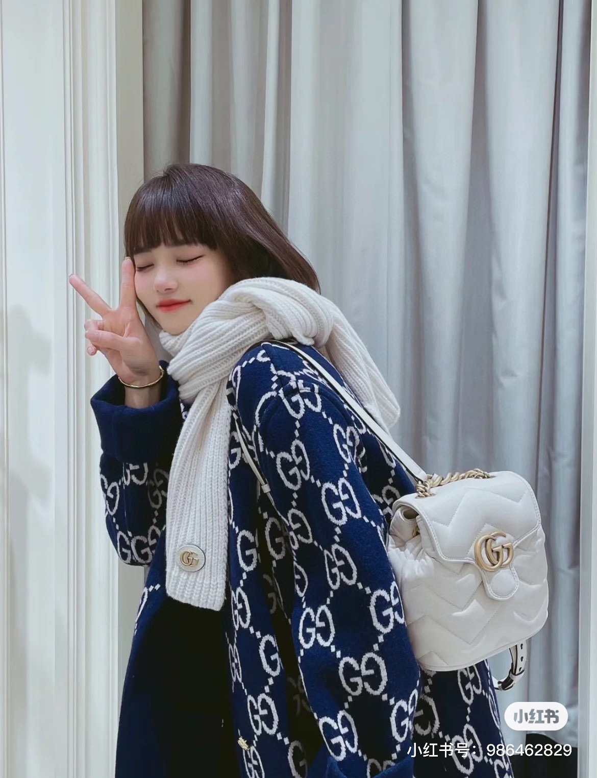 【GUCCI】GG Marmont 20*19*11CM