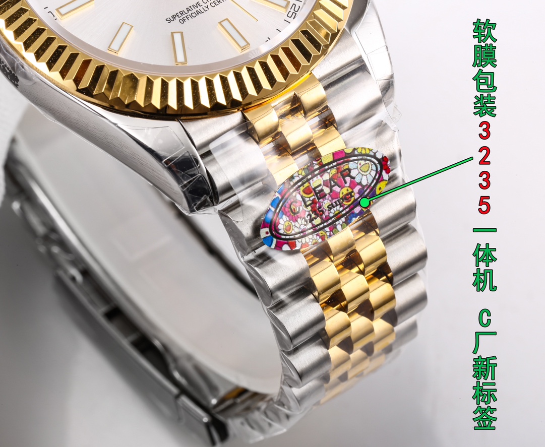 【12-15日にお届け】Rolex メンズ 腕時計 デイトジャスト  41MM  4色