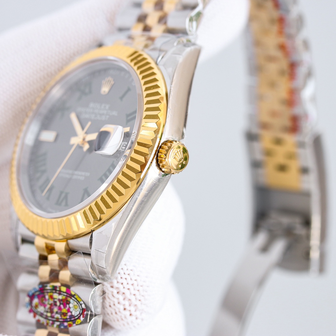 【12-15日にお届け】Rolex メンズ 腕時計  デイトジャスト  41 MM  3色