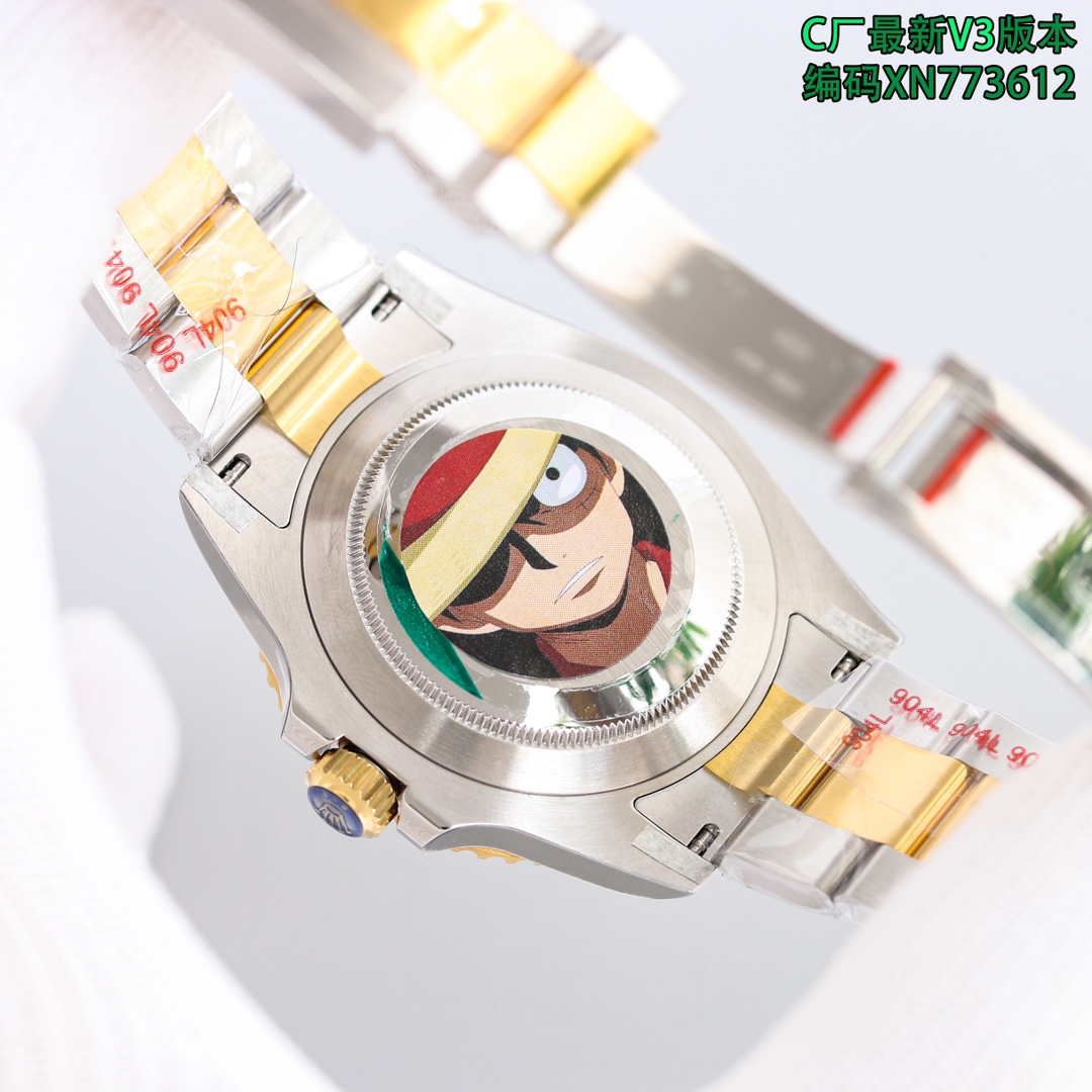 【12-15日にお届け】Rolex メンズ 腕時計 サブマリーナー 41MM  2色