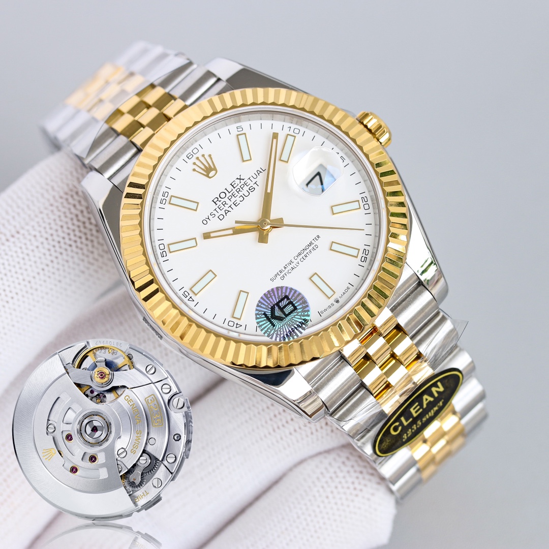 【12-15日にお届け】Rolex メンズ 腕時計 デイトジャスト  42MM  4色
