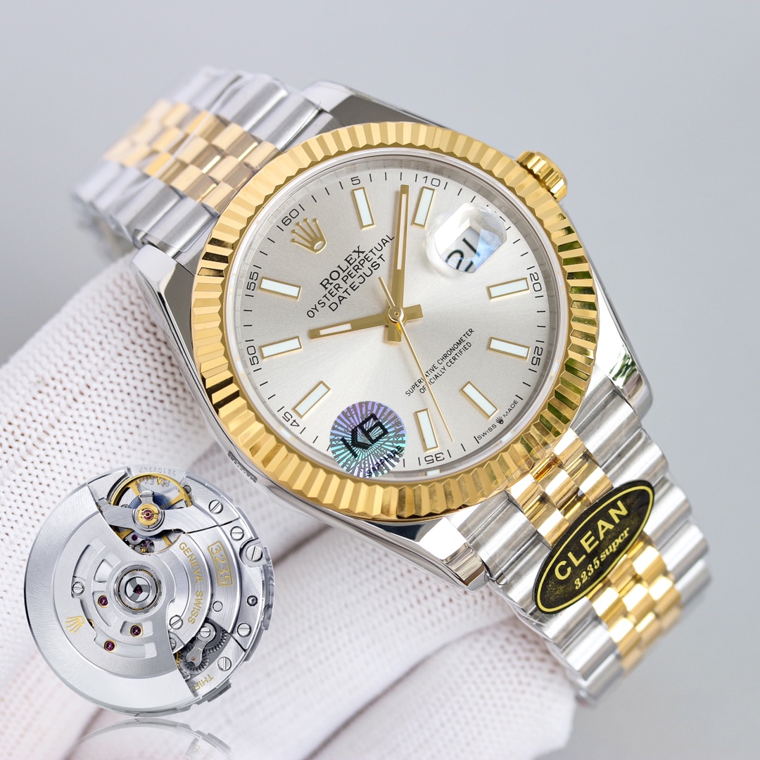 【12-15日にお届け】Rolex メンズ 腕時計 デイトジャスト  42MM  4色