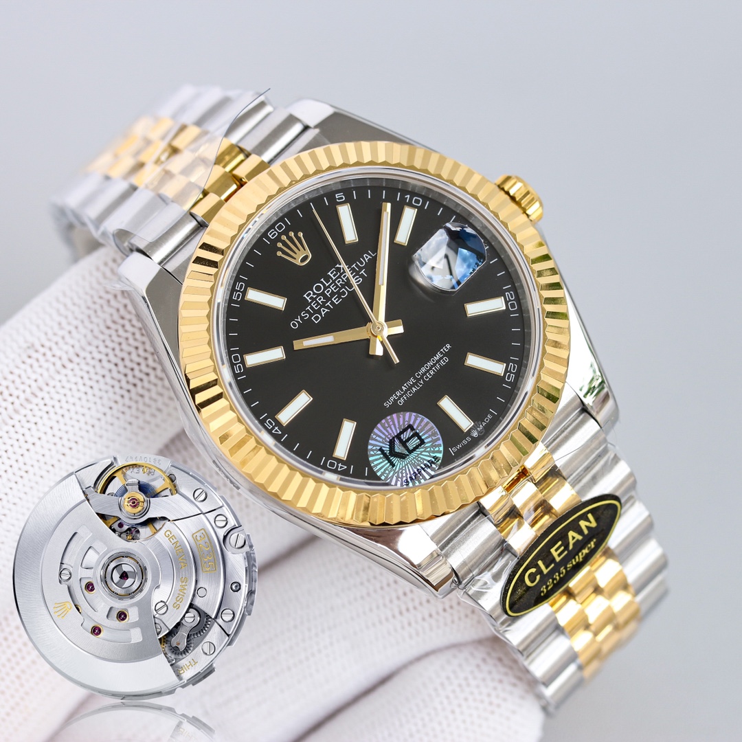 【12-15日にお届け】Rolex メンズ 腕時計 デイトジャスト  42MM  4色