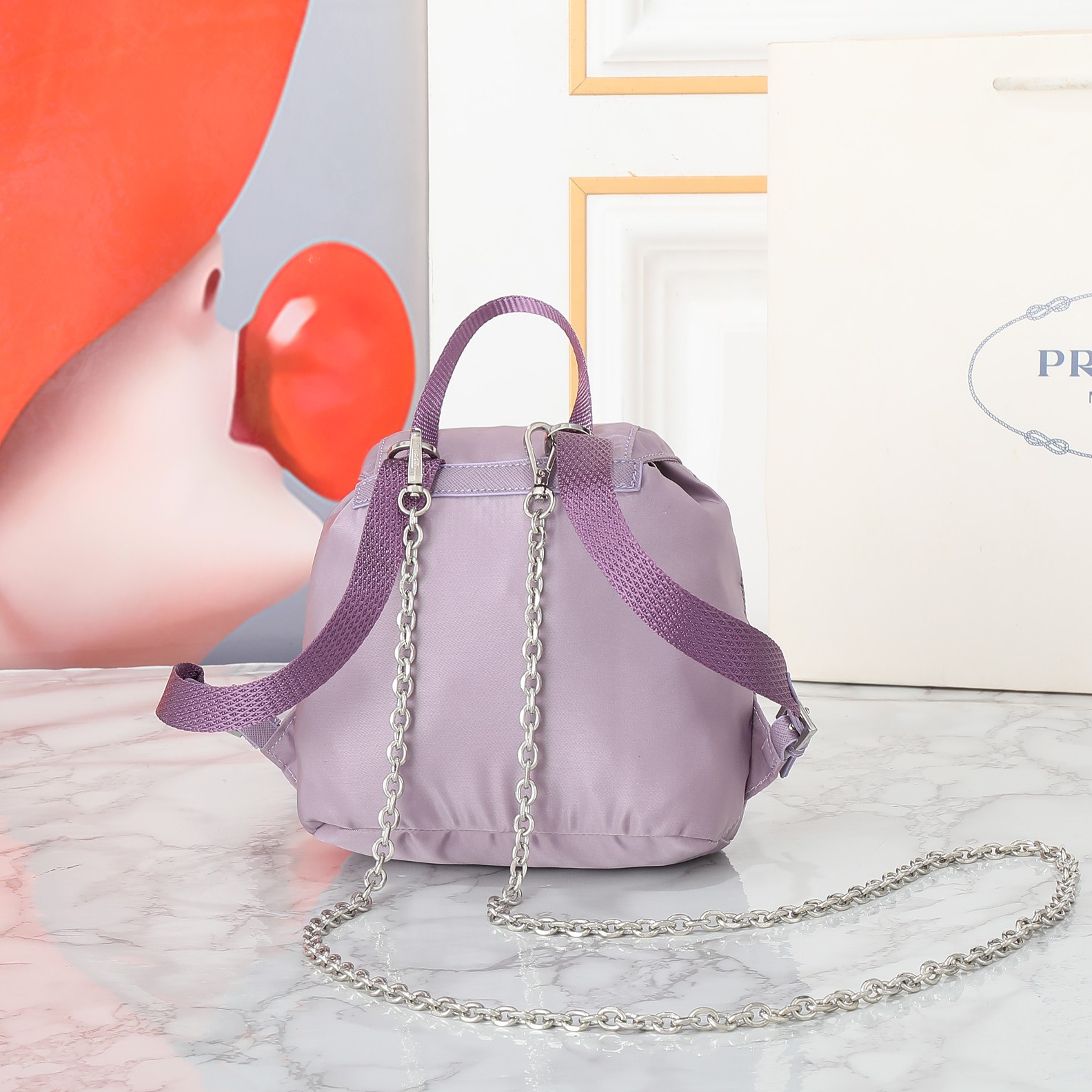 【PRADA】16*16*9cm