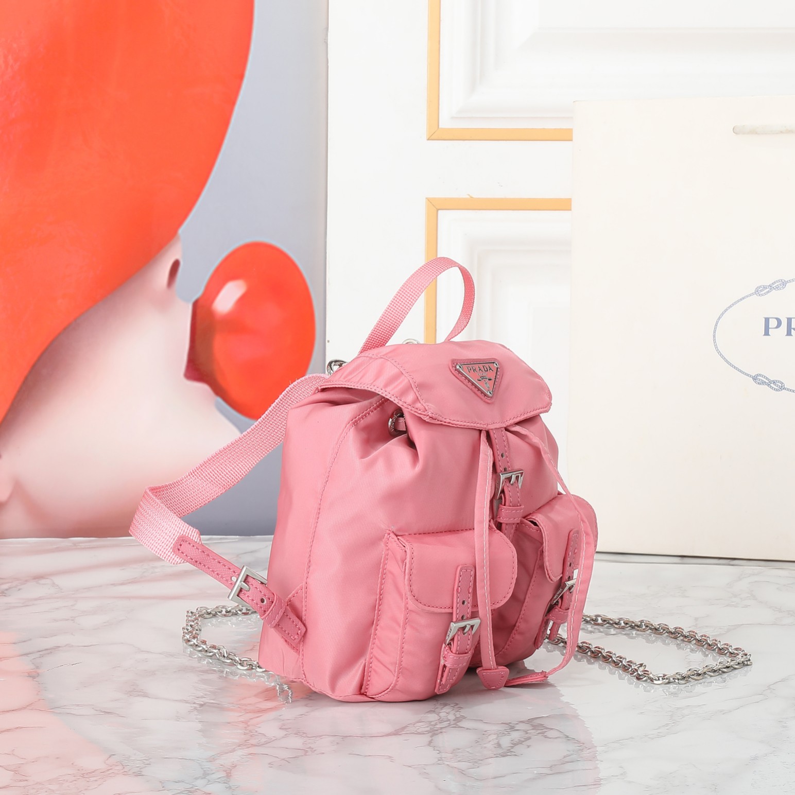 【PRADA】16*16*9cm