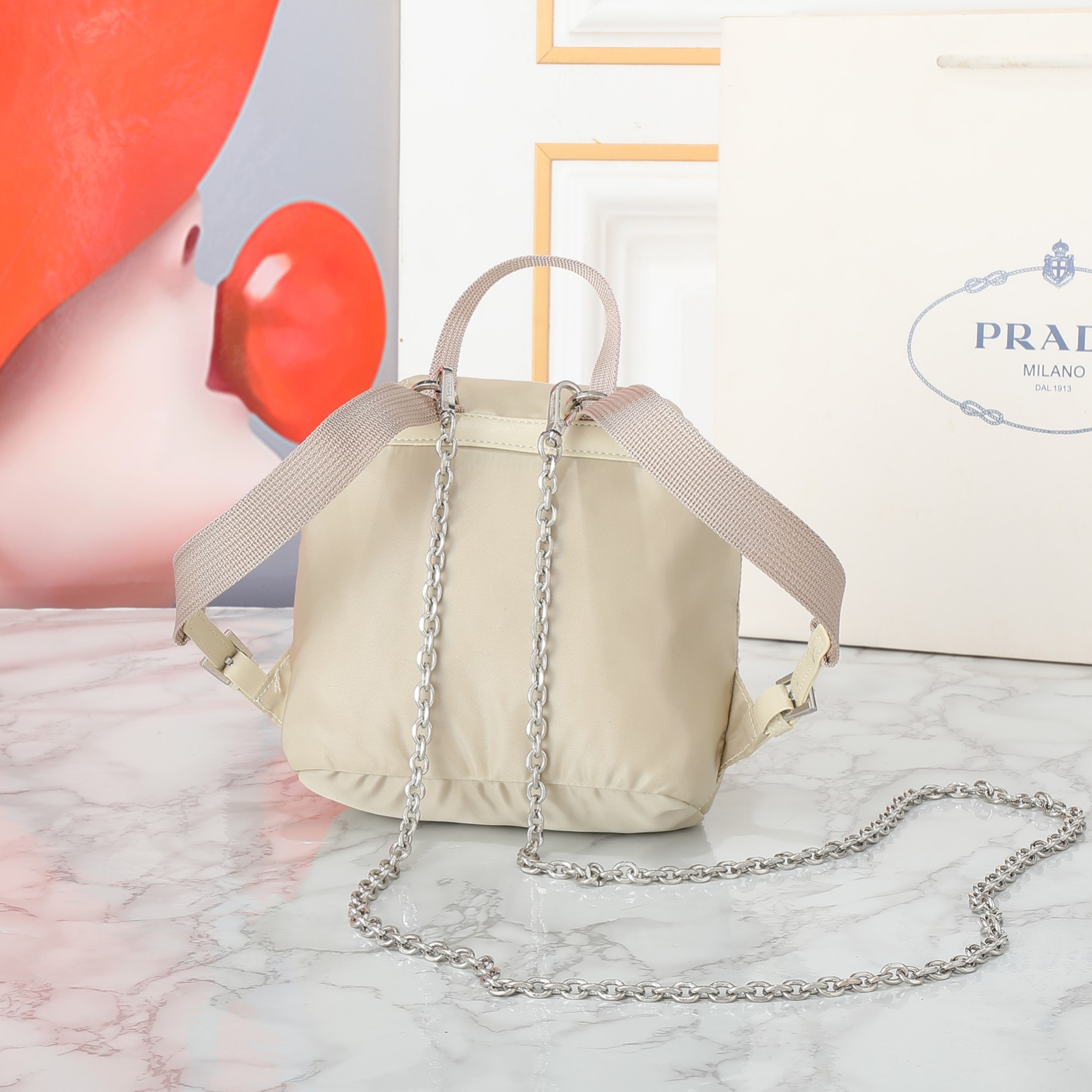 【PRADA】16*16*9cm