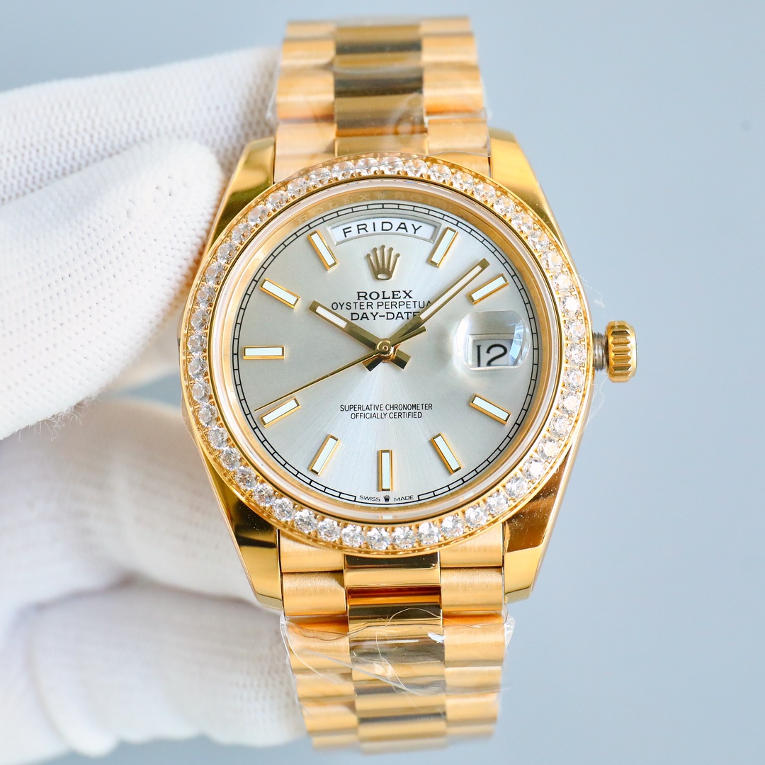 【12-15日にお届け】Rolex メンズ 腕時計 デイトジャスト  40MM 
