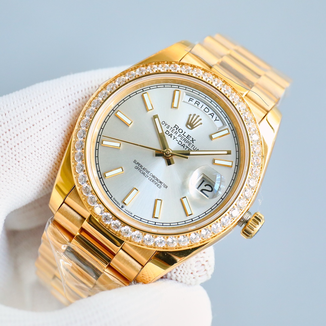 【12-15日にお届け】Rolex メンズ 腕時計 デイトジャスト  40MM 