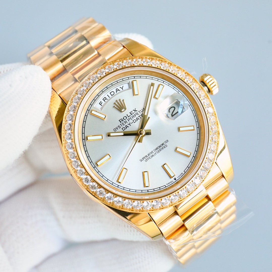 【12-15日にお届け】Rolex メンズ 腕時計 デイトジャスト  40MM 