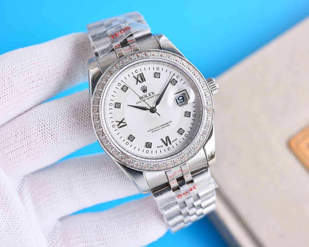 【12-15日にお届け】Rolex メンズ 腕時計 デイトジャスト  40MM  2色