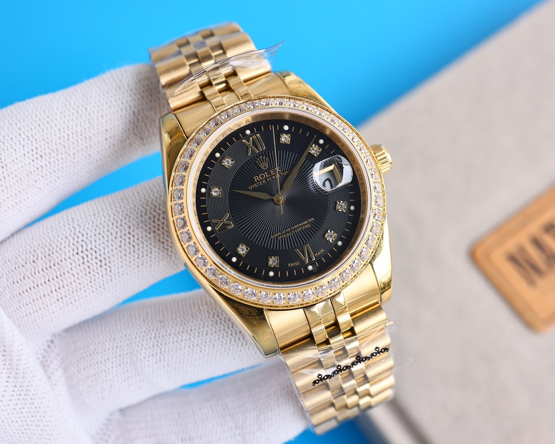 【12-15日にお届け】Rolex メンズ 腕時計 デイトジャスト  40MM  5色