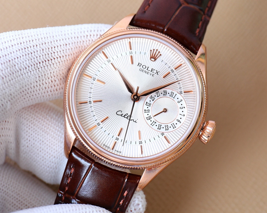 【12-15日にお届け】Rolex メンズ 腕時計  1908  39 MM  2色