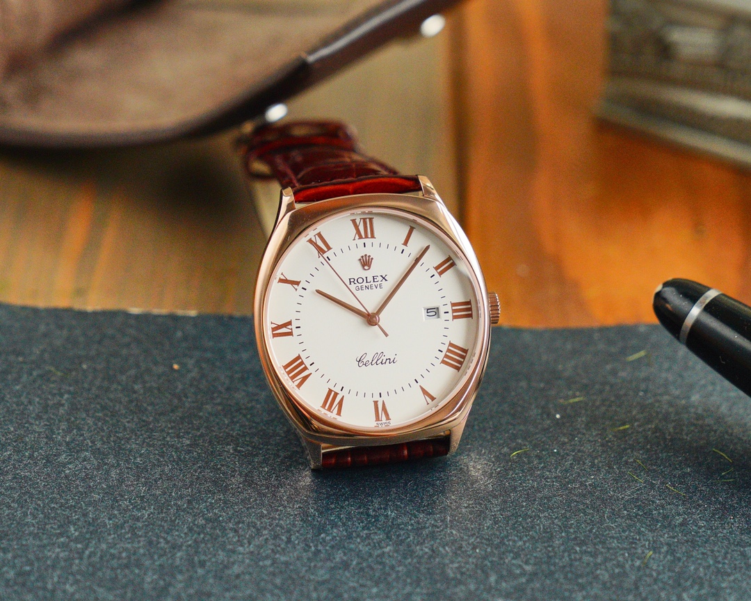 【12-15日にお届け】Rolex メンズ 腕時計  1908  39 MM  2色