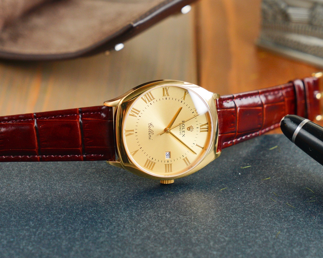 【12-15日にお届け】Rolex メンズ 腕時計  1908  39 MM  3色
