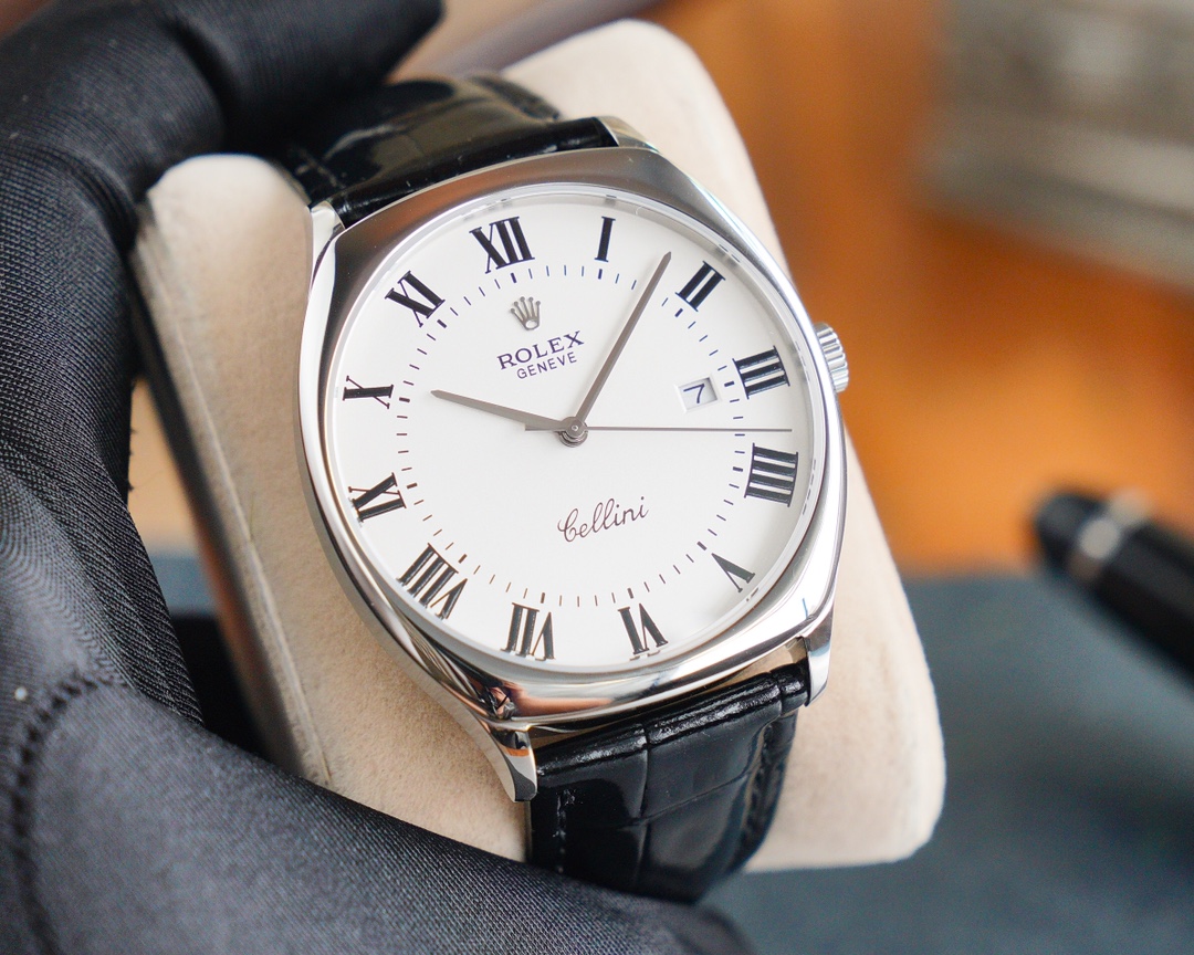【12-15日にお届け】Rolex メンズ 腕時計  1908  39 MM  2色