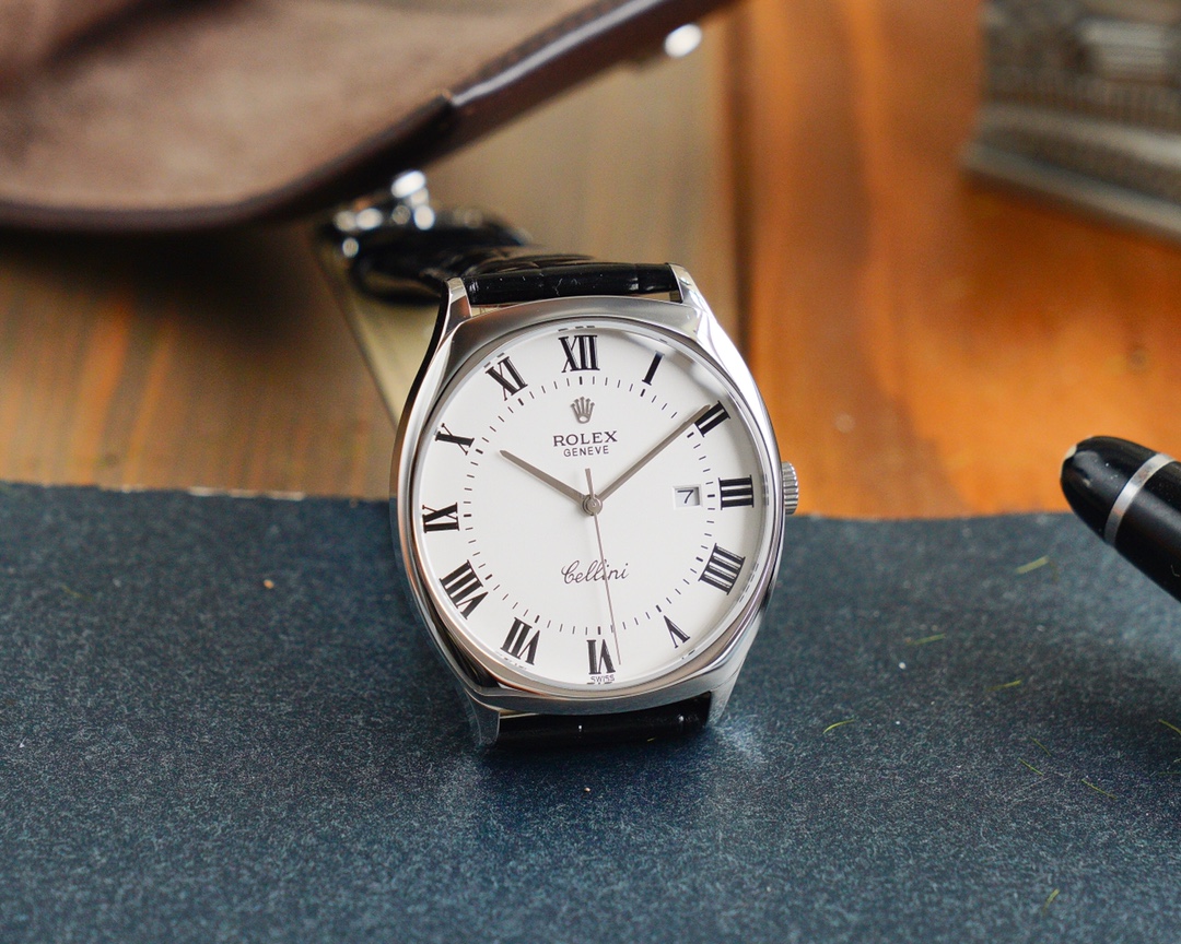【12-15日にお届け】Rolex メンズ 腕時計  1908  39 MM  2色