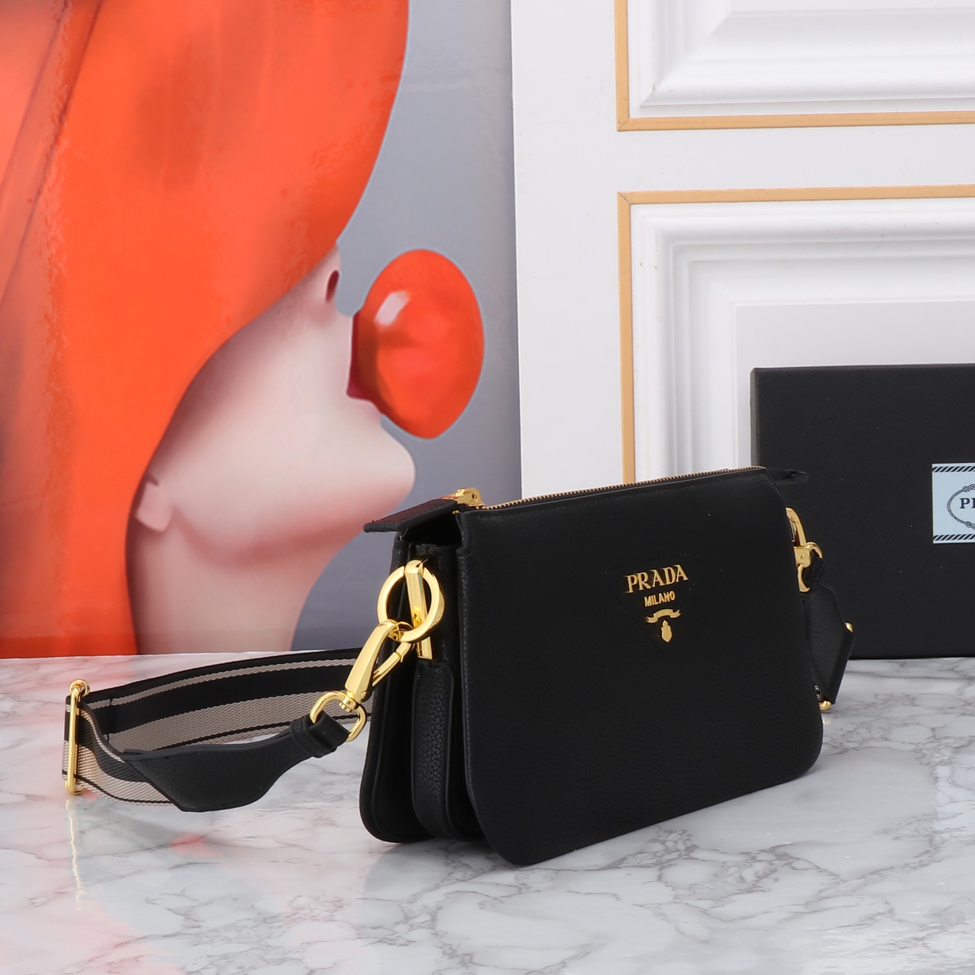 【PRADA】23*14*6.5CM