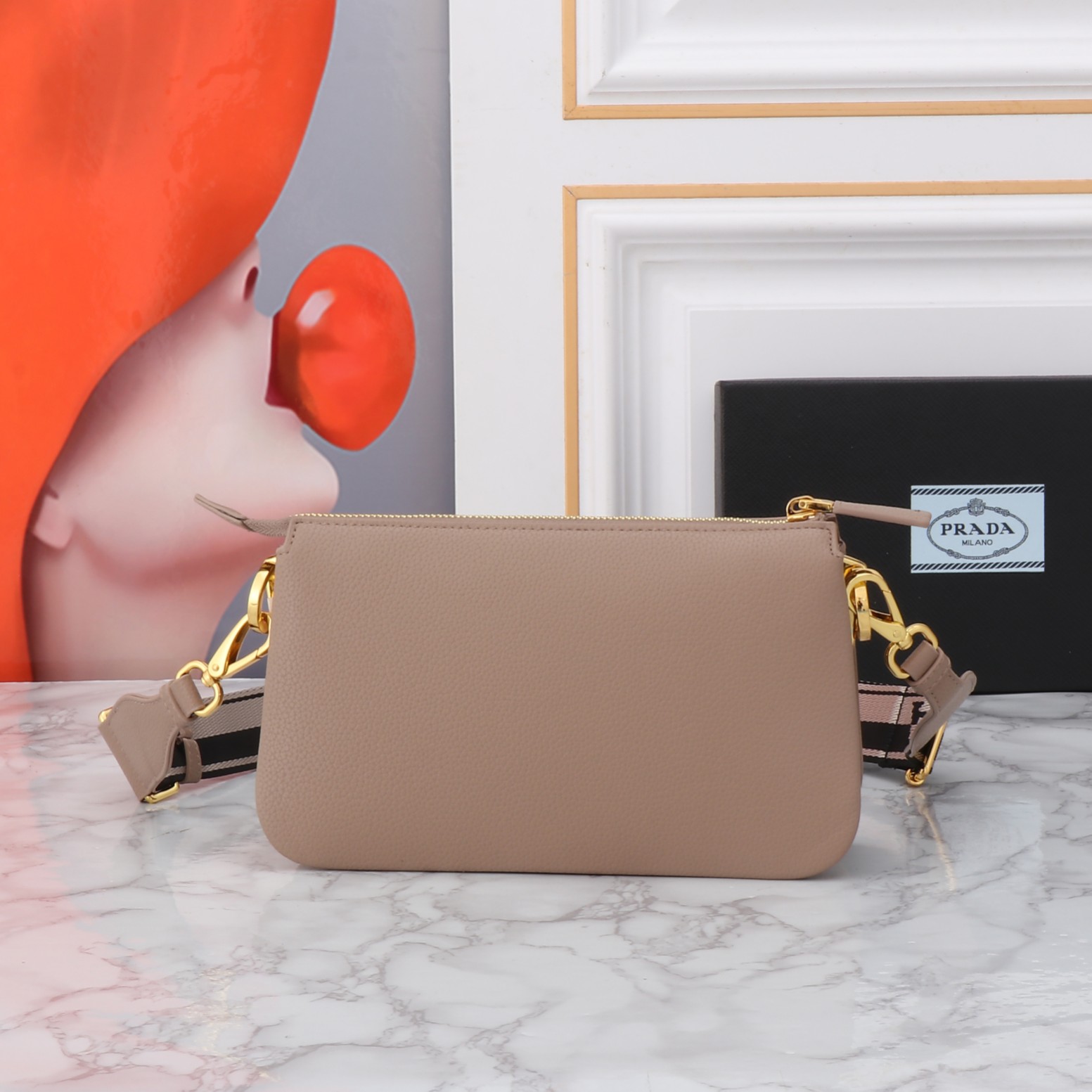 【PRADA】23*14*6.5CM