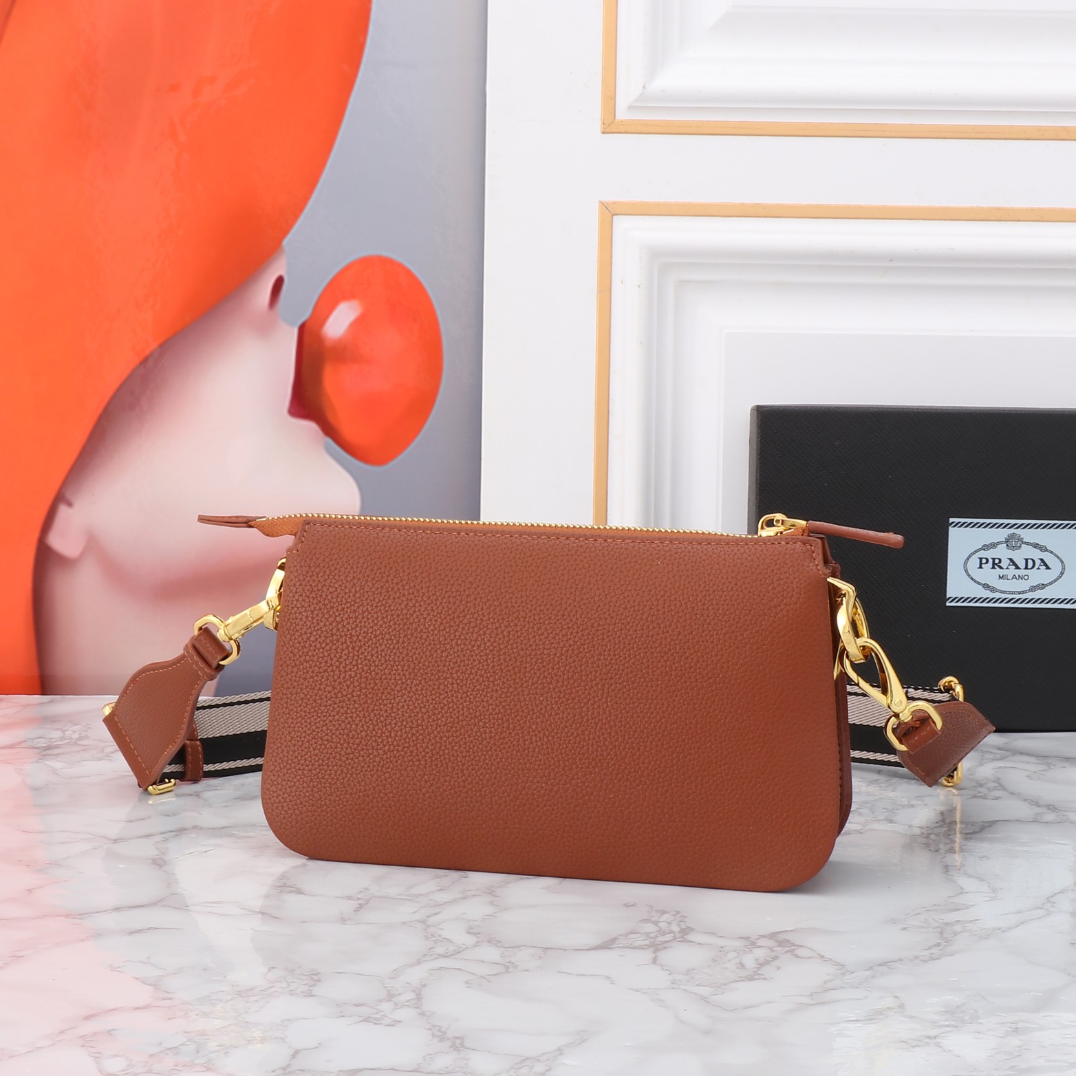 【PRADA】23*14*6.5CM