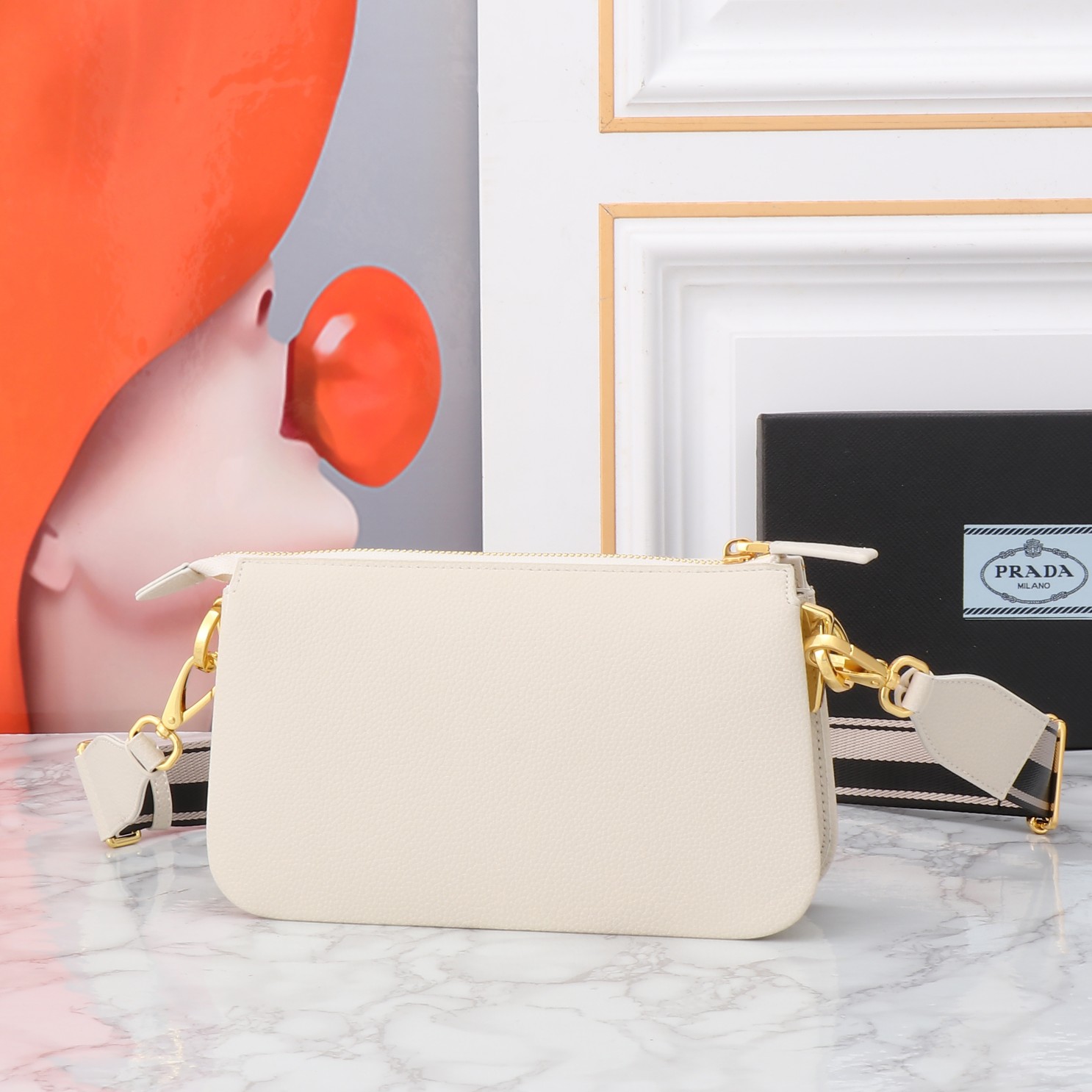 【PRADA】23*14*6.5CM